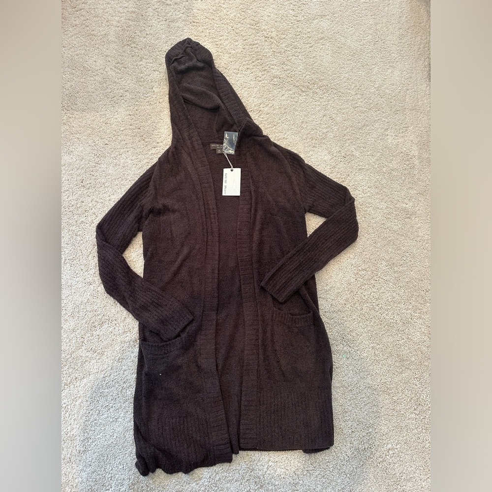 NWT Barefoot Dreams Hooded Cardi